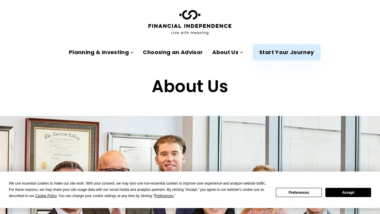 Financial Independence, LLC page