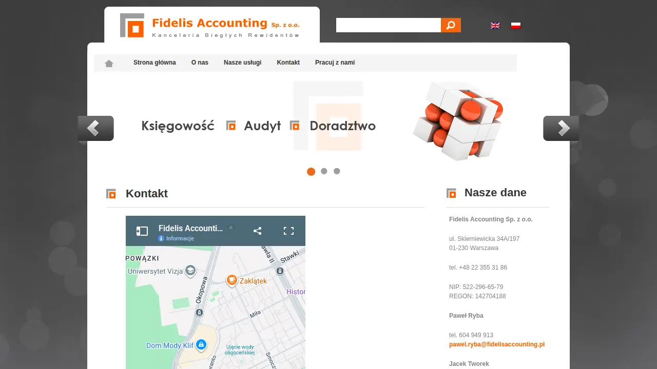 Fidelis Accounting Sp. z o.o. page