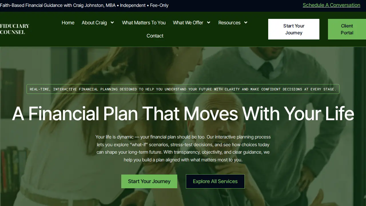 Fiduciary Counsel Inc page