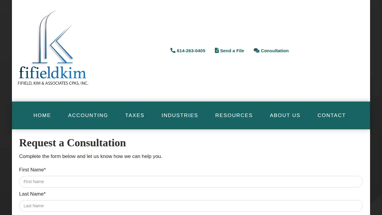 Fifield, Kim & Associates CPAs, Inc. page
