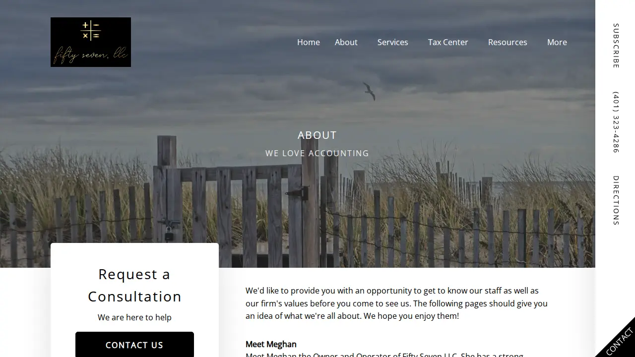 Fifty Seven LLC page
