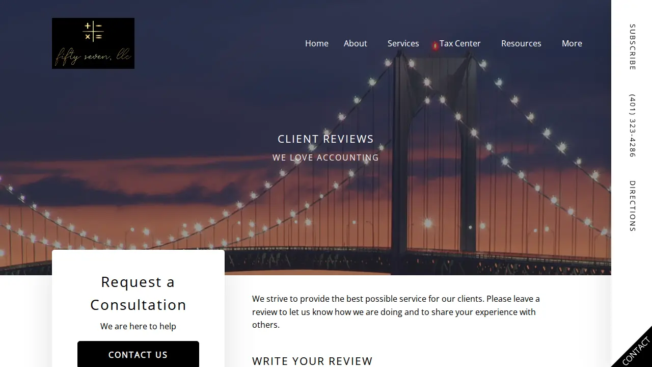 Fifty Seven LLC page