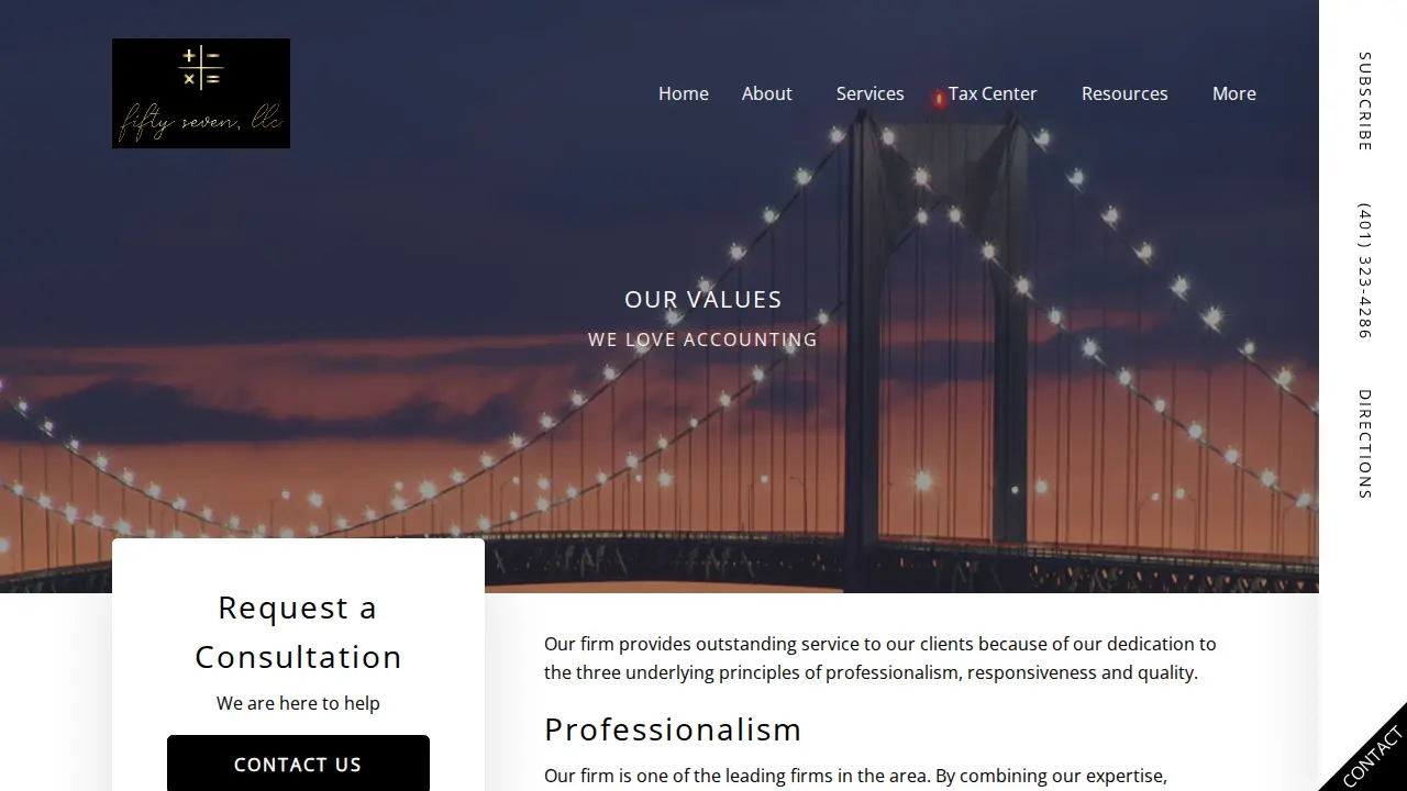 Fifty Seven LLC page