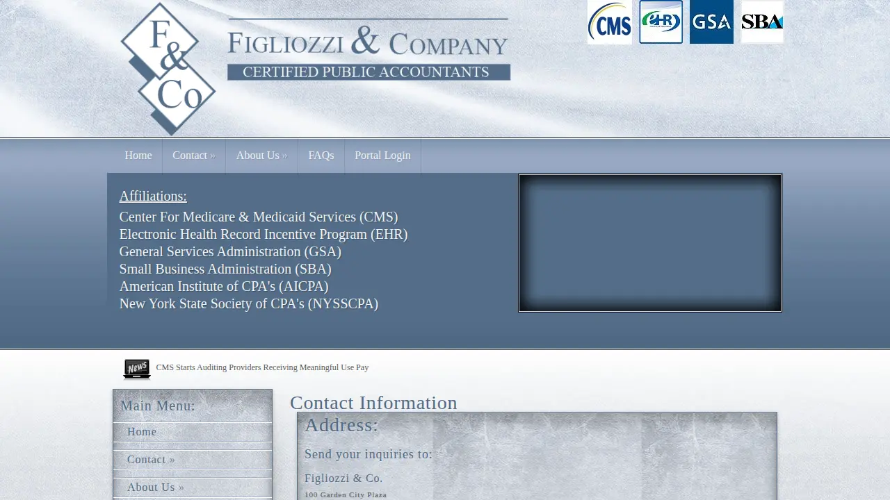 Figliozzi & Co PC page