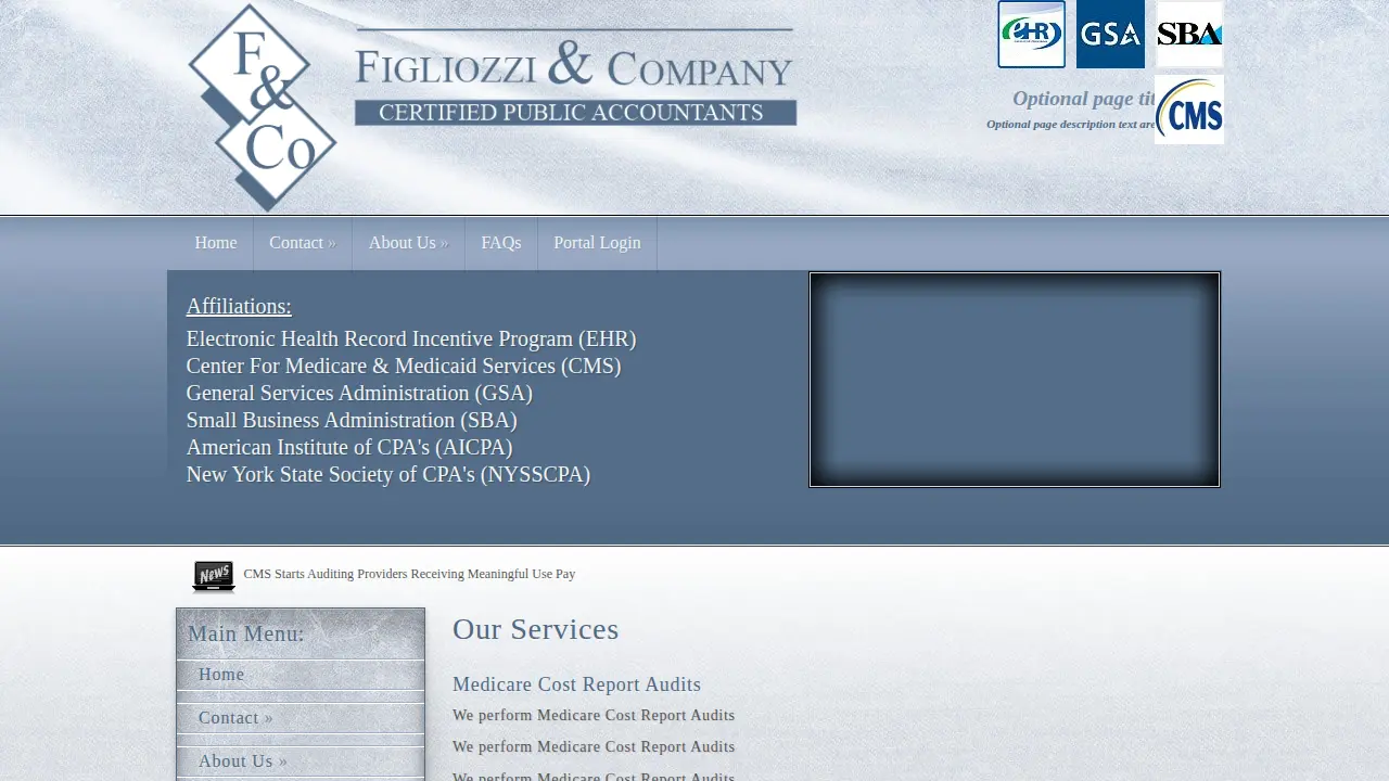 Figliozzi & Co PC page