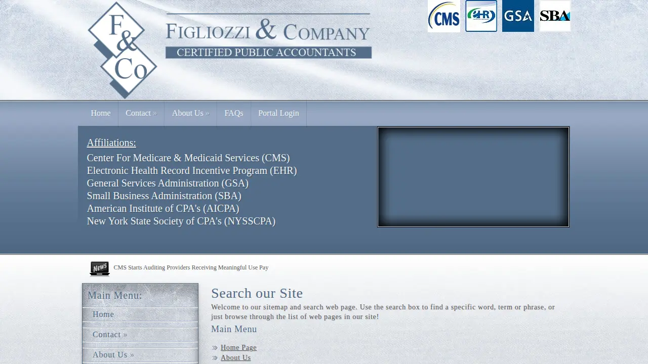 Figliozzi & Co PC page