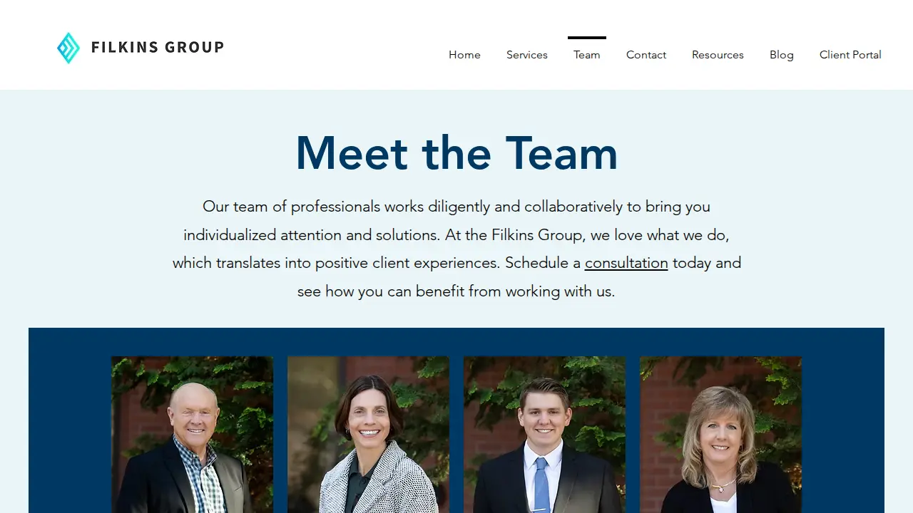 Tim Filkins CPA page