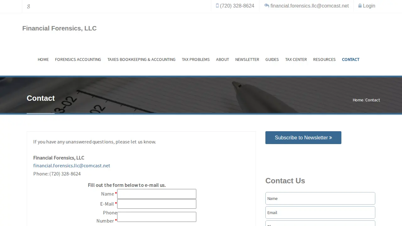 Financial Forensics, LLC
