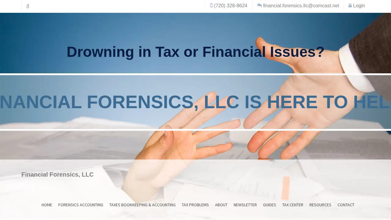Financial Forensics, LLC page