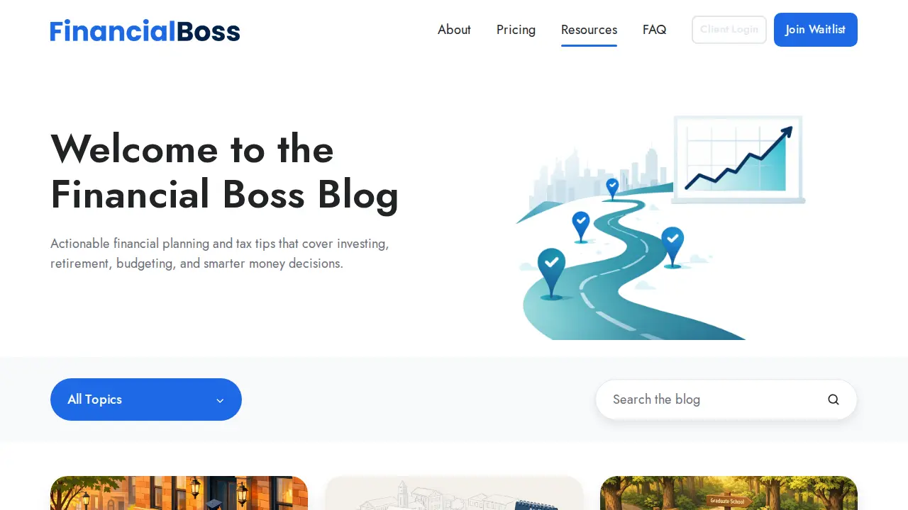 Financial Boss page