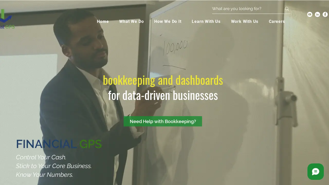 Financial GPS website