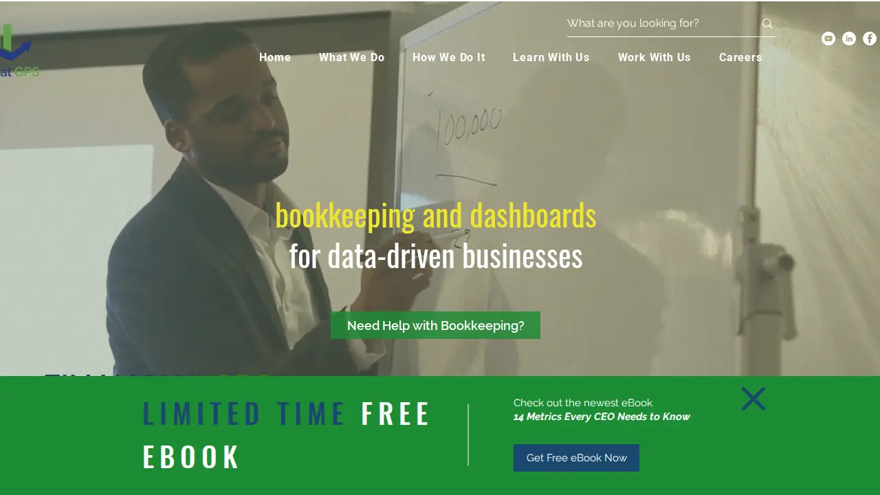 Financial GPS page