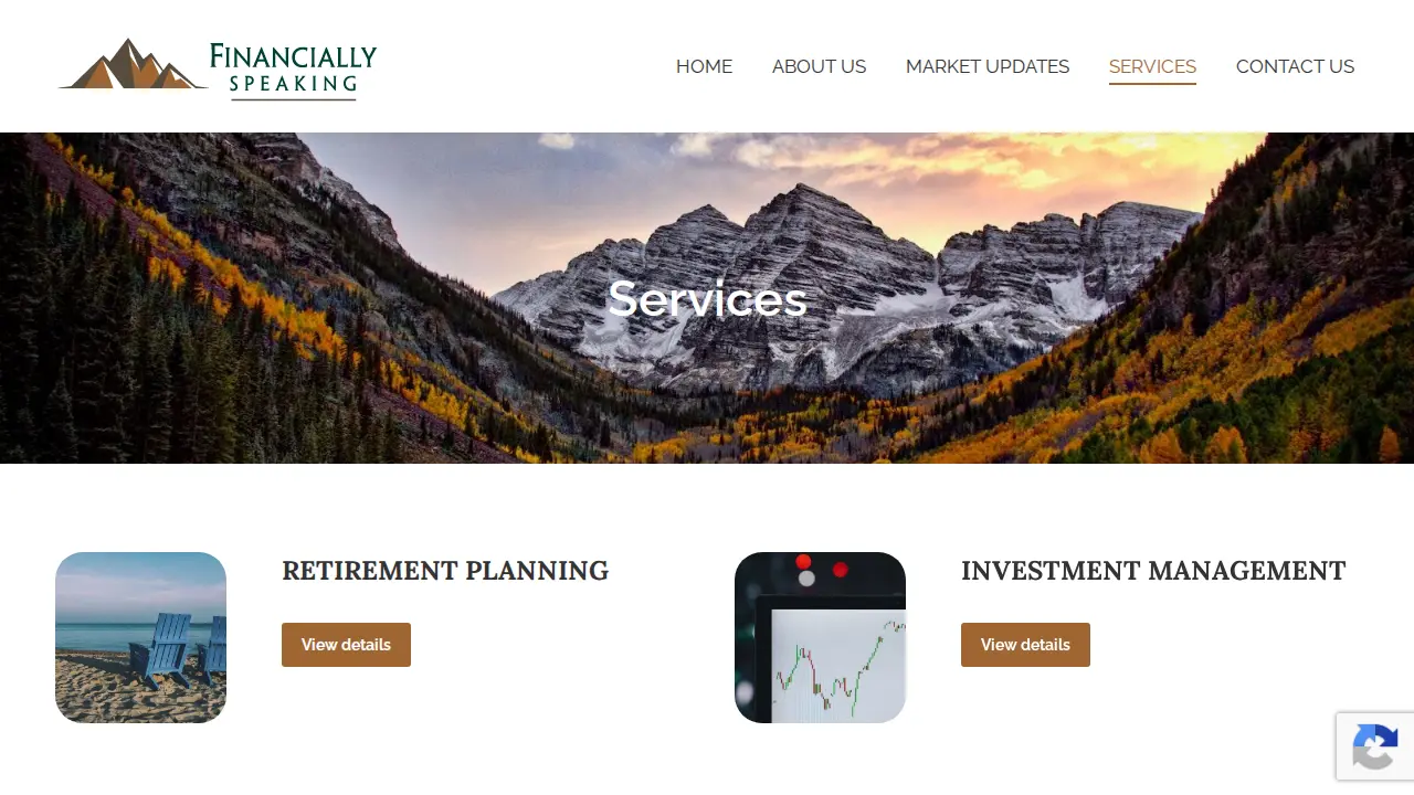 Financially Speaking, Inc. page