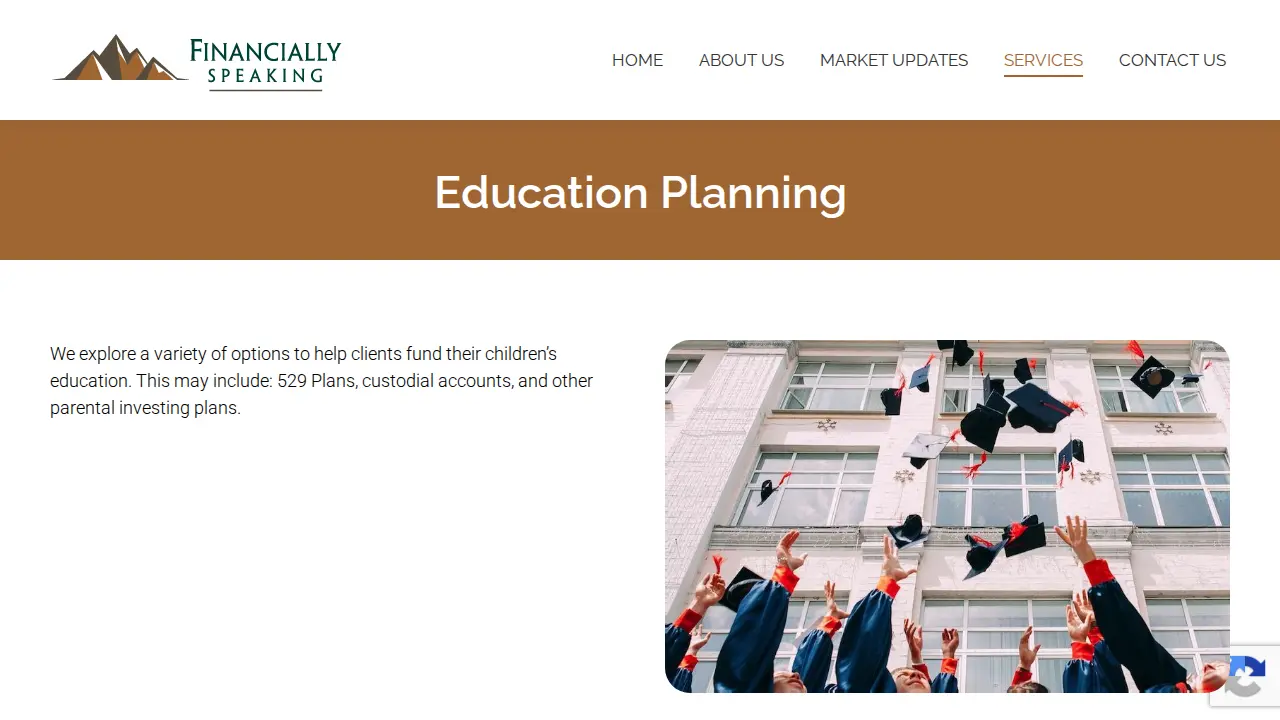 Financially Speaking, Inc. page