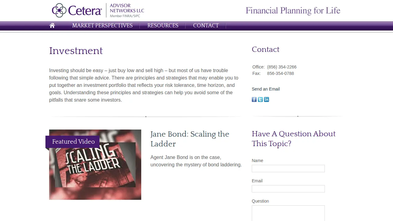 Sinclair Martin C CPA page