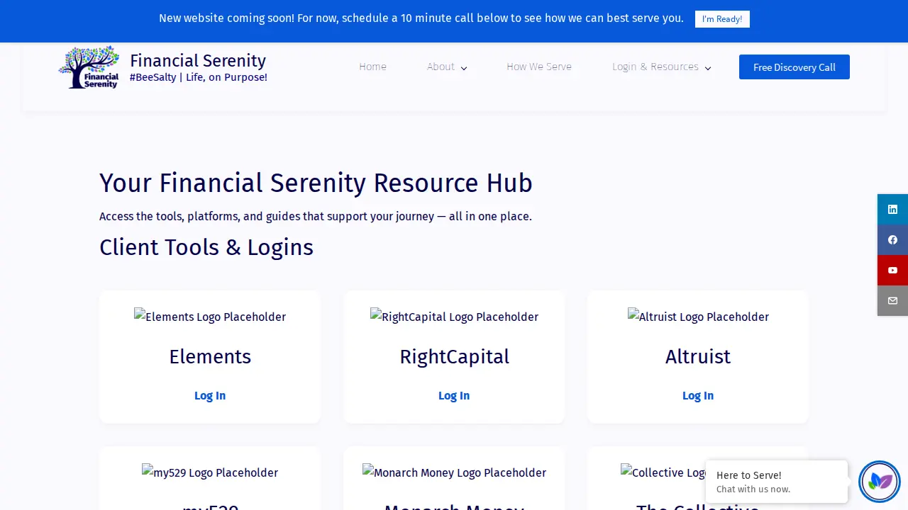 Financial Serenity - Ian Powell page