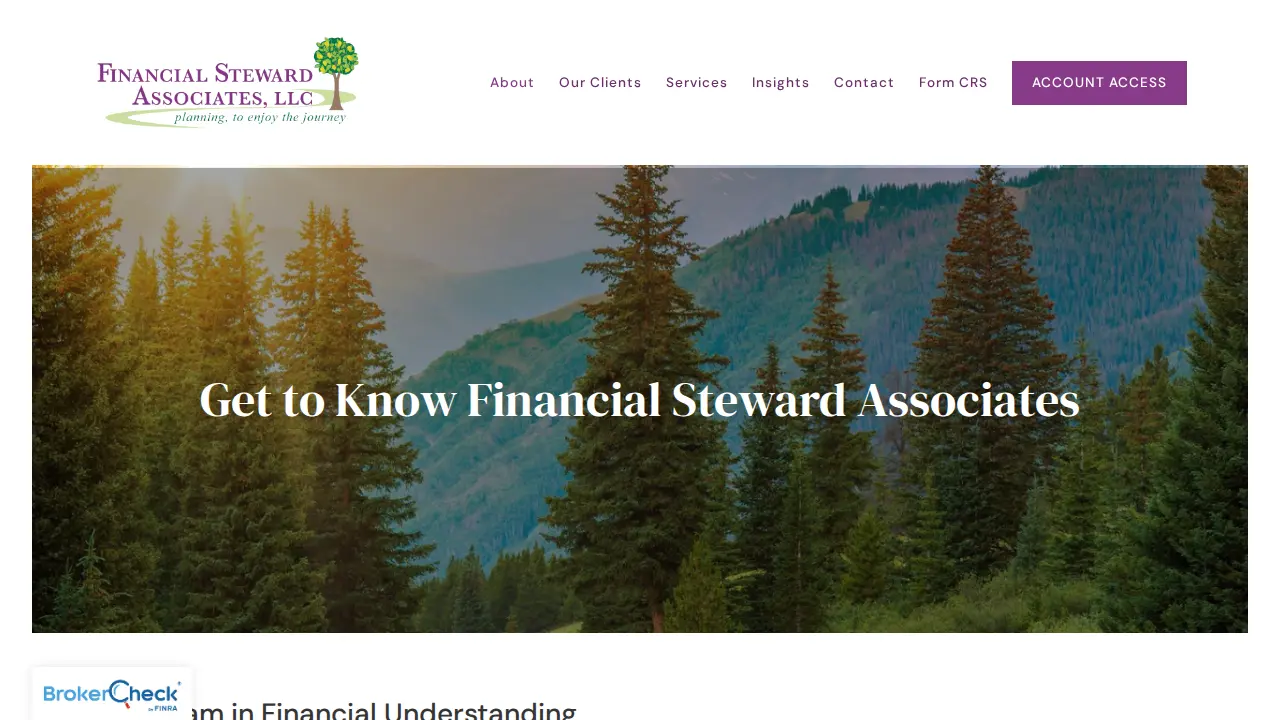 Financial Steward Associates, LLC page