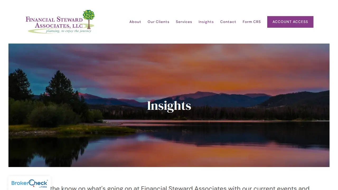Financial Steward Associates, LLC page