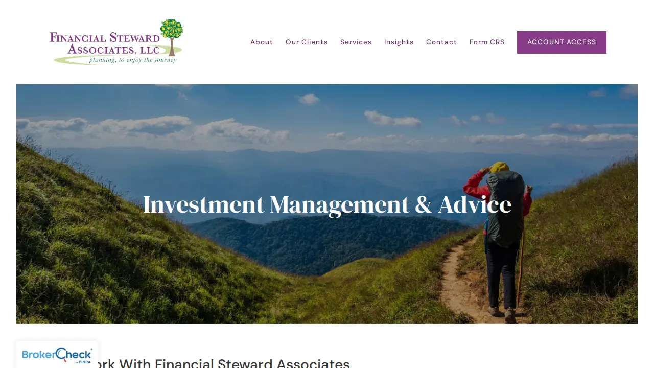 Financial Steward Associates, LLC page