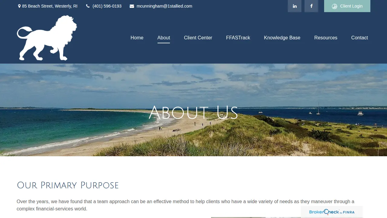 First Financial Advisory Services, Inc. page
