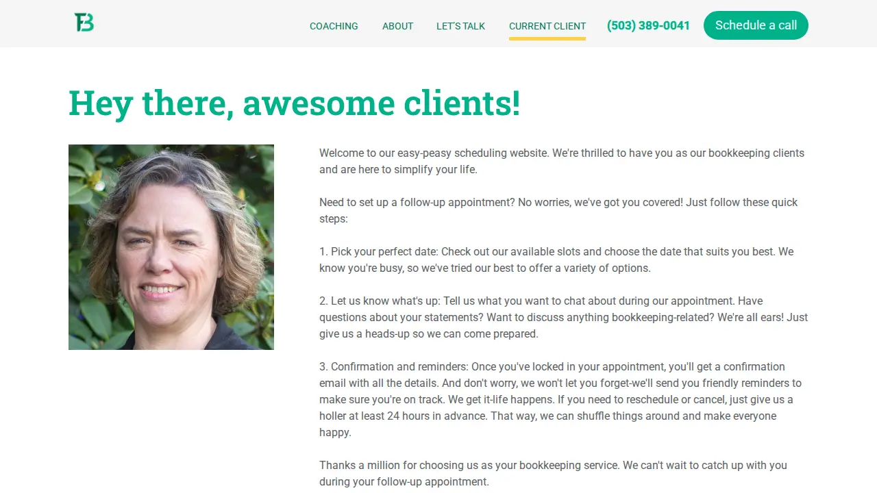 Fisher Business Management page
