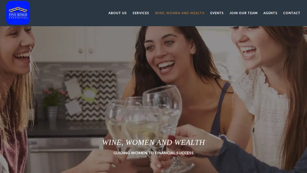 Five Rings Financial page