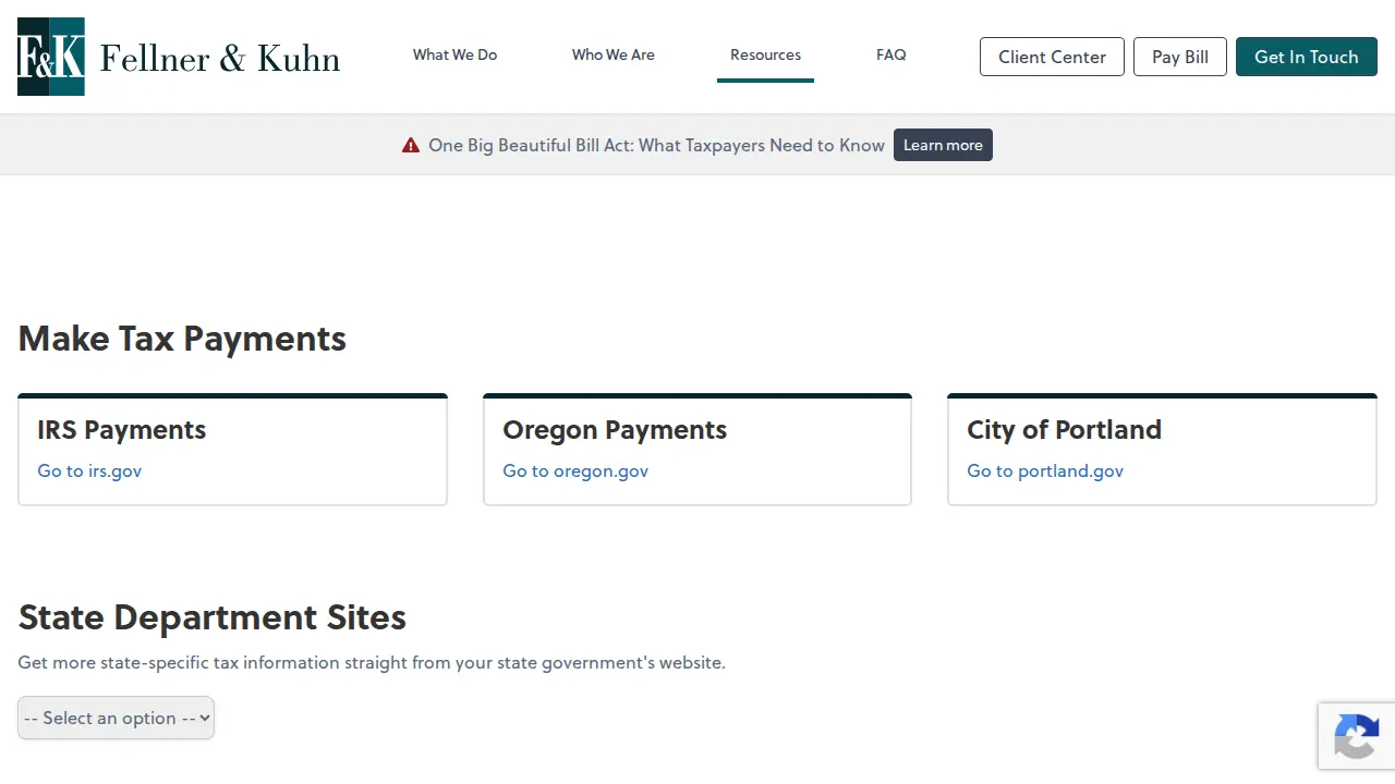 Fellner & Kuhn, LLP page