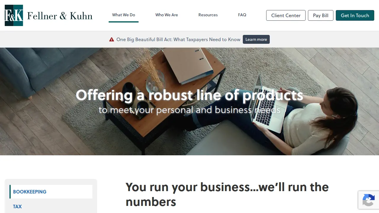 Fellner & Kuhn, LLP page