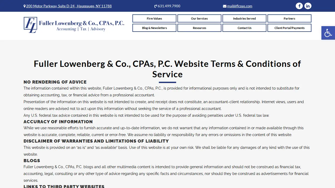 Fuller Lowenberg & Co., CPAs, P.C. page