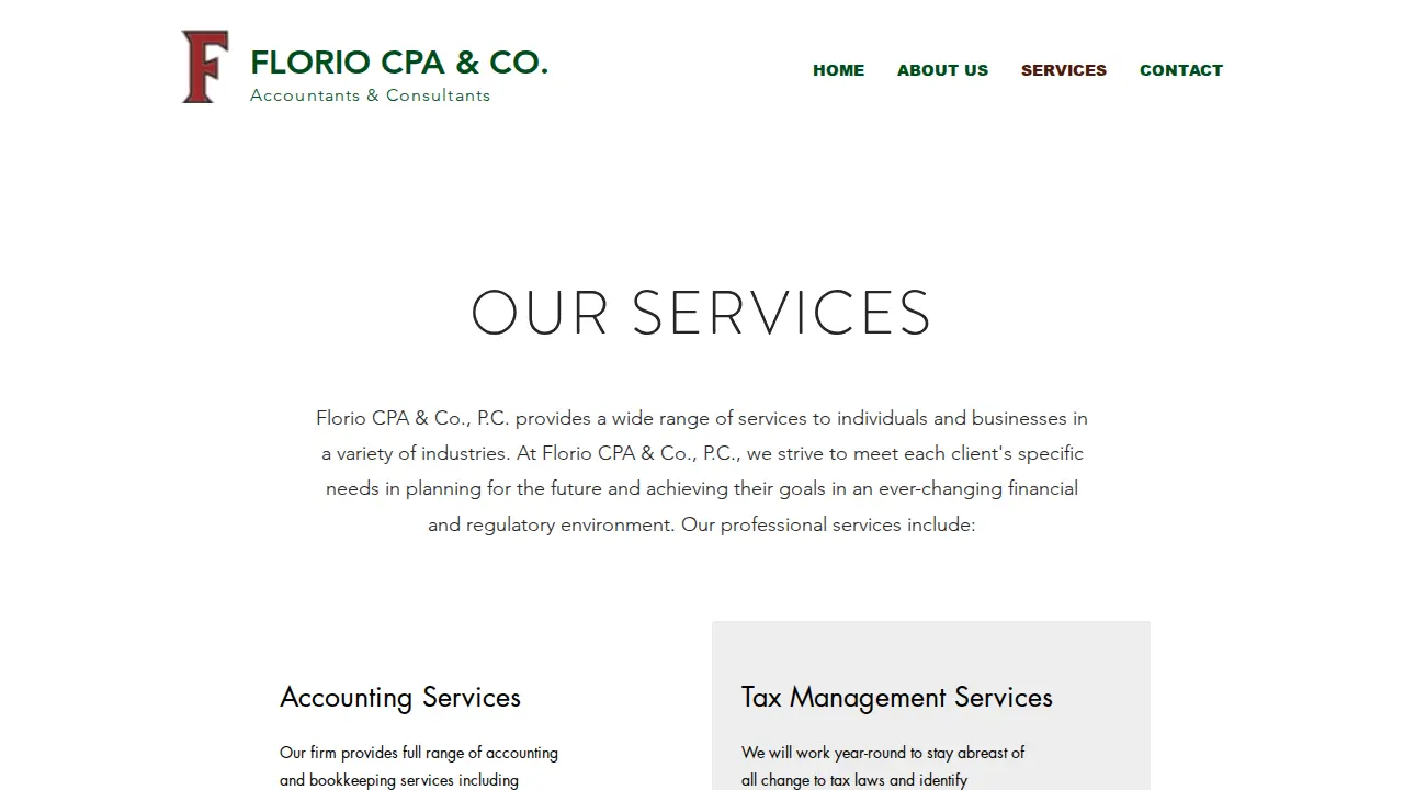 Florio CPA & Co., P.C. page