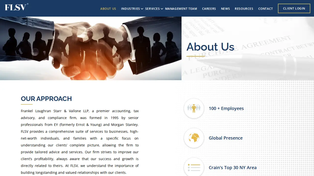 Frankel Loughran Starr Vallone, LLP page