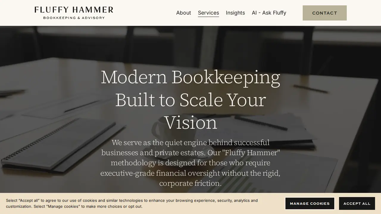 Fluffy Hammer Bookkeeping & Advisory page
