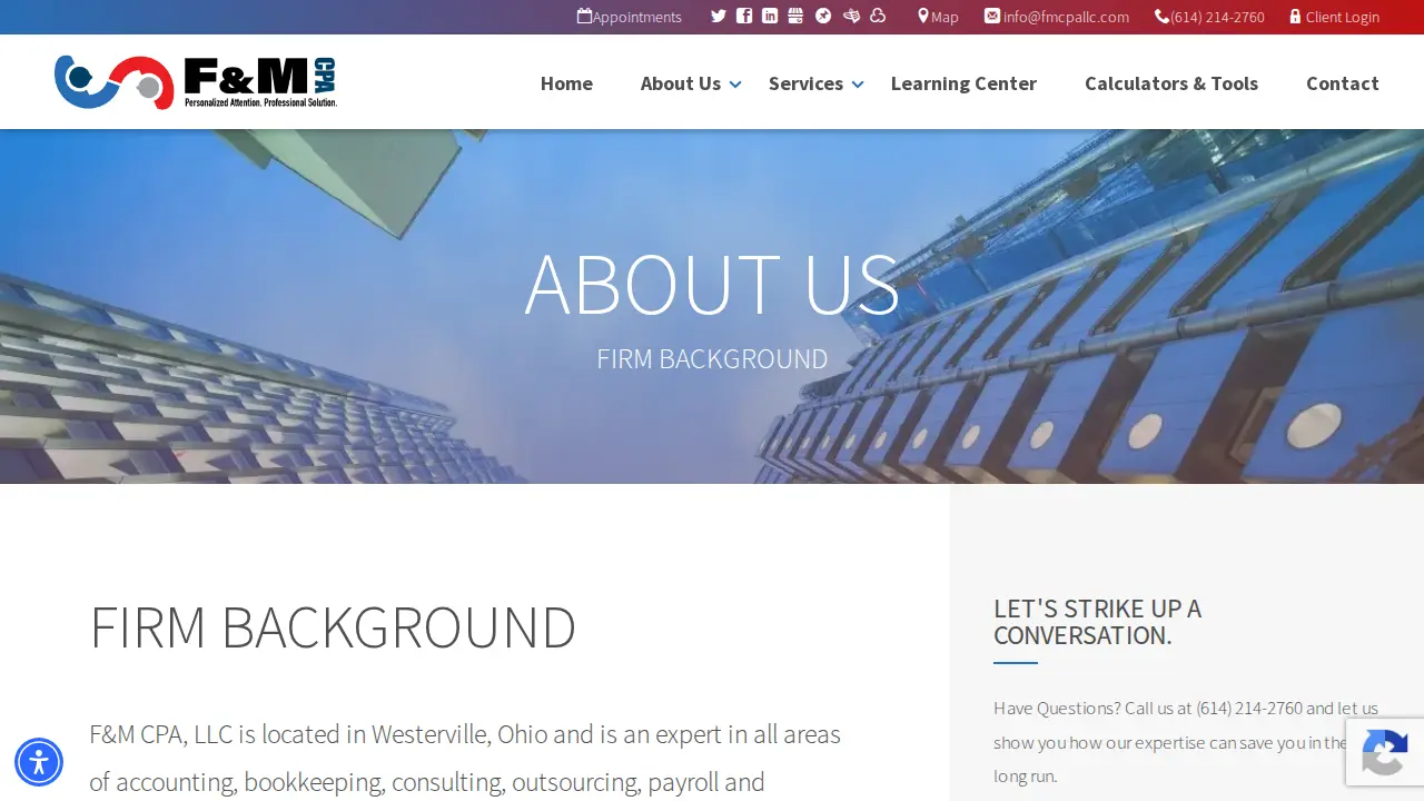 F&M CPA, LLC page