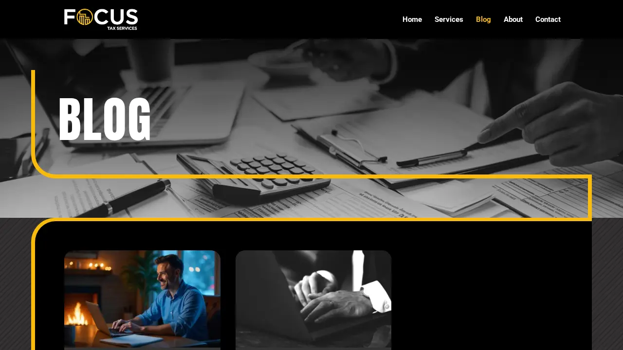 Focus Tax Services page