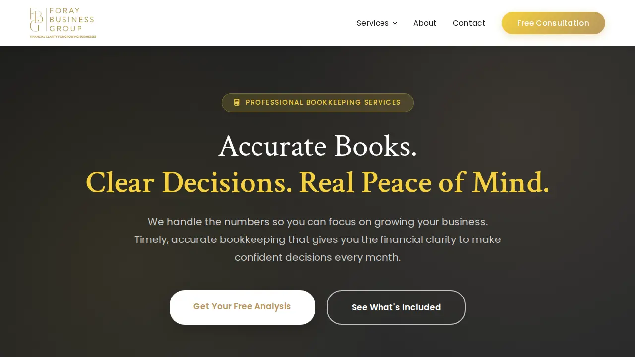 Foray Business Group page