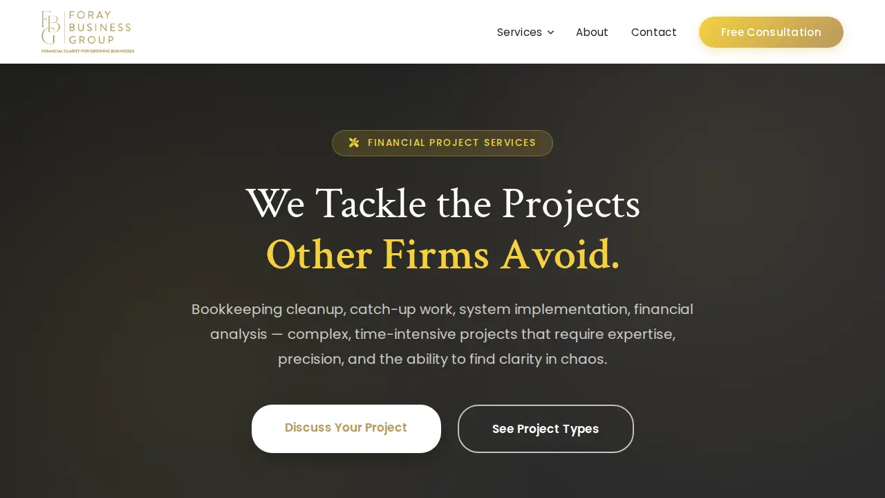 Foray Business Group page