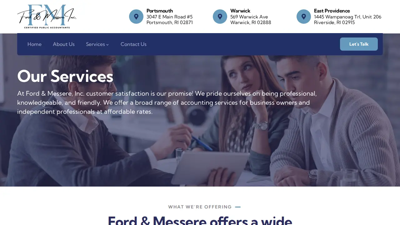 Ford & Messere, Inc. page