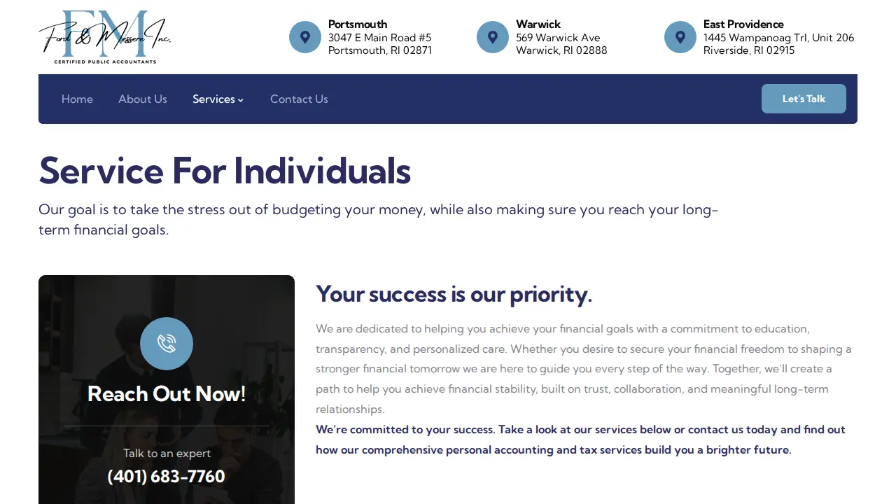 Ford & Messere, Inc. page
