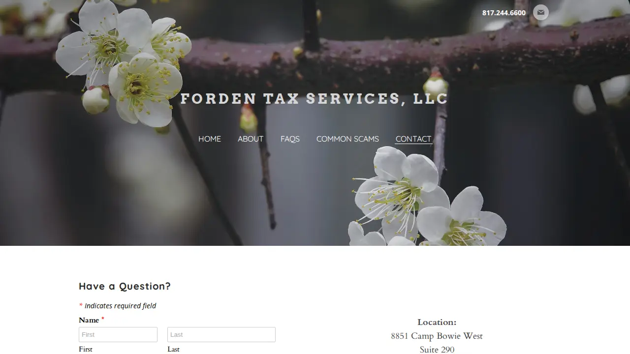 Forden Tax Services, LLC page