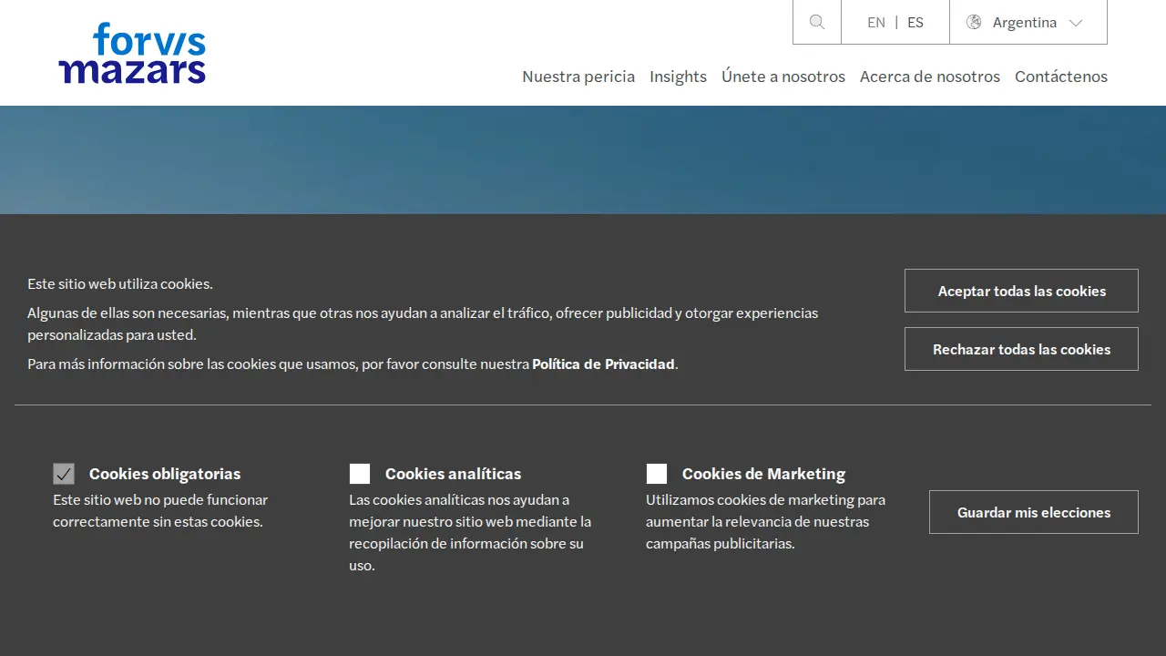 Forvis Mazars CPA Limited page