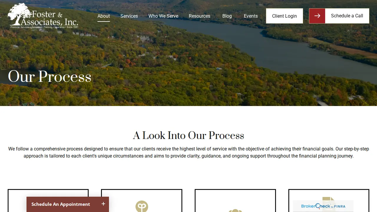 Foster & Associates Inc page