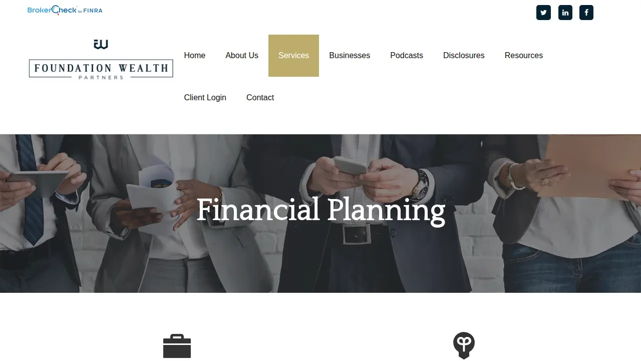 Foundation Wealth Partners page