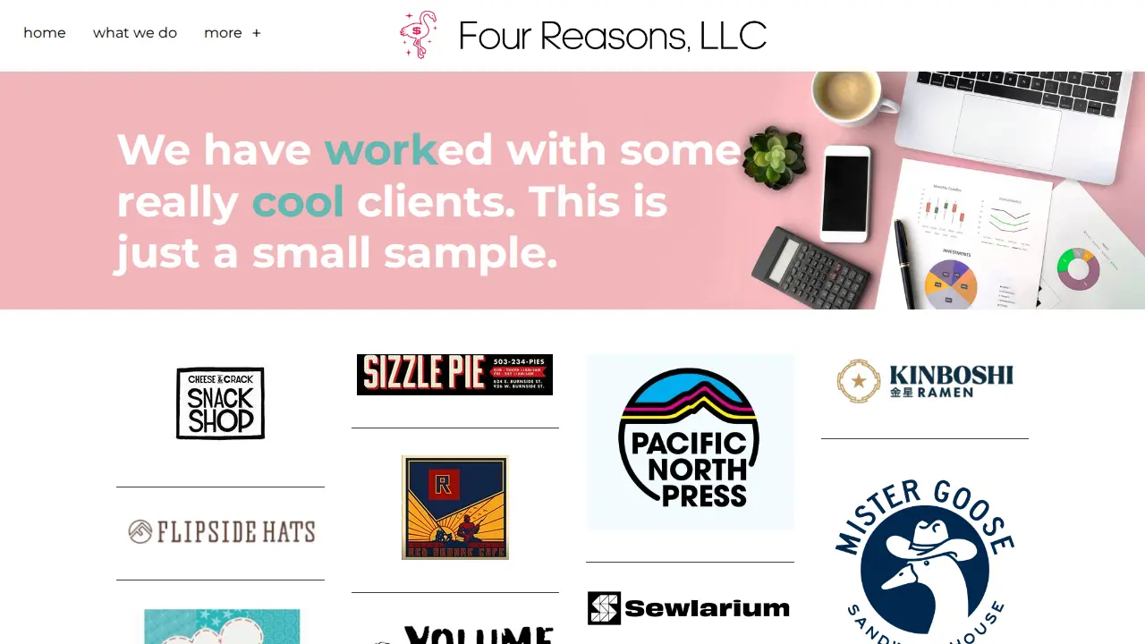 Four Reasons LLC page