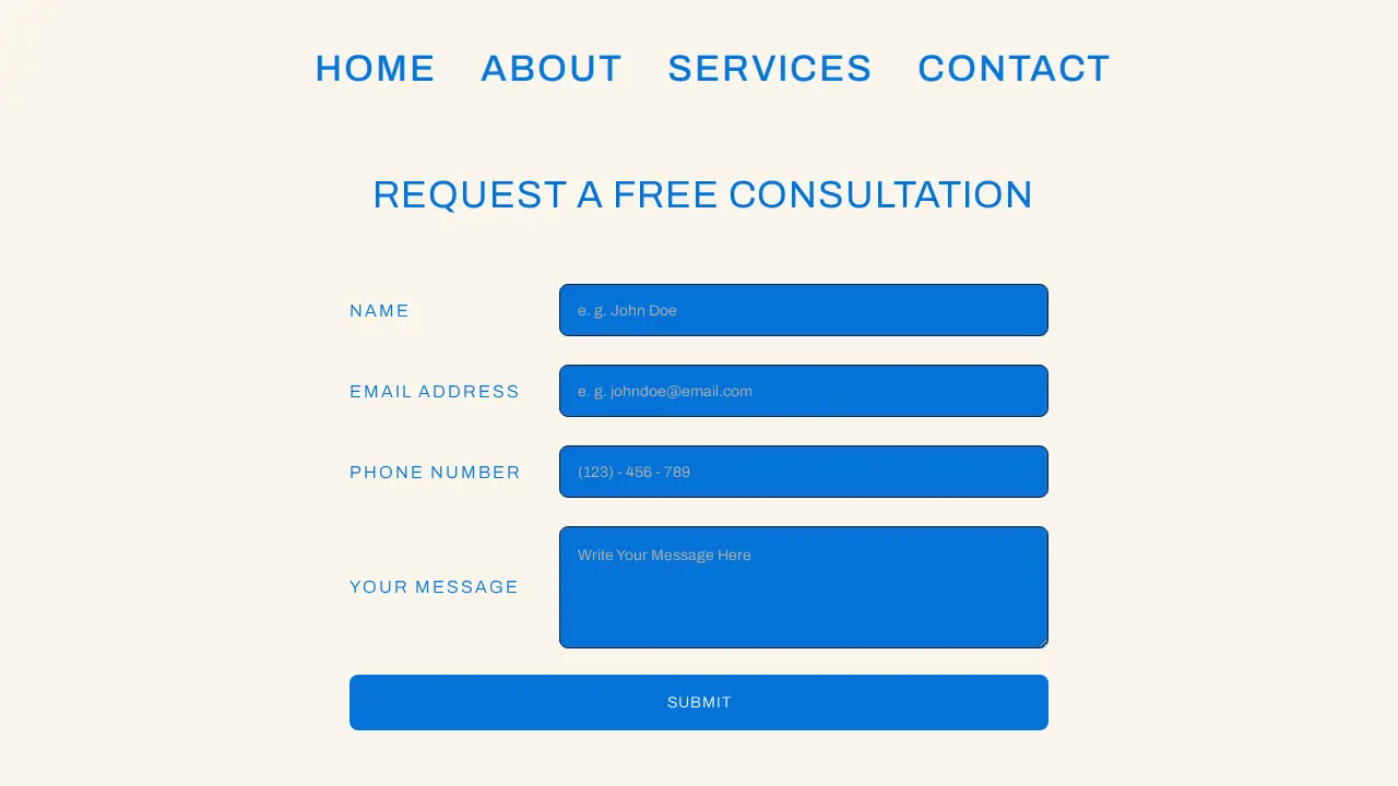 Front Range Accounting Solutions page