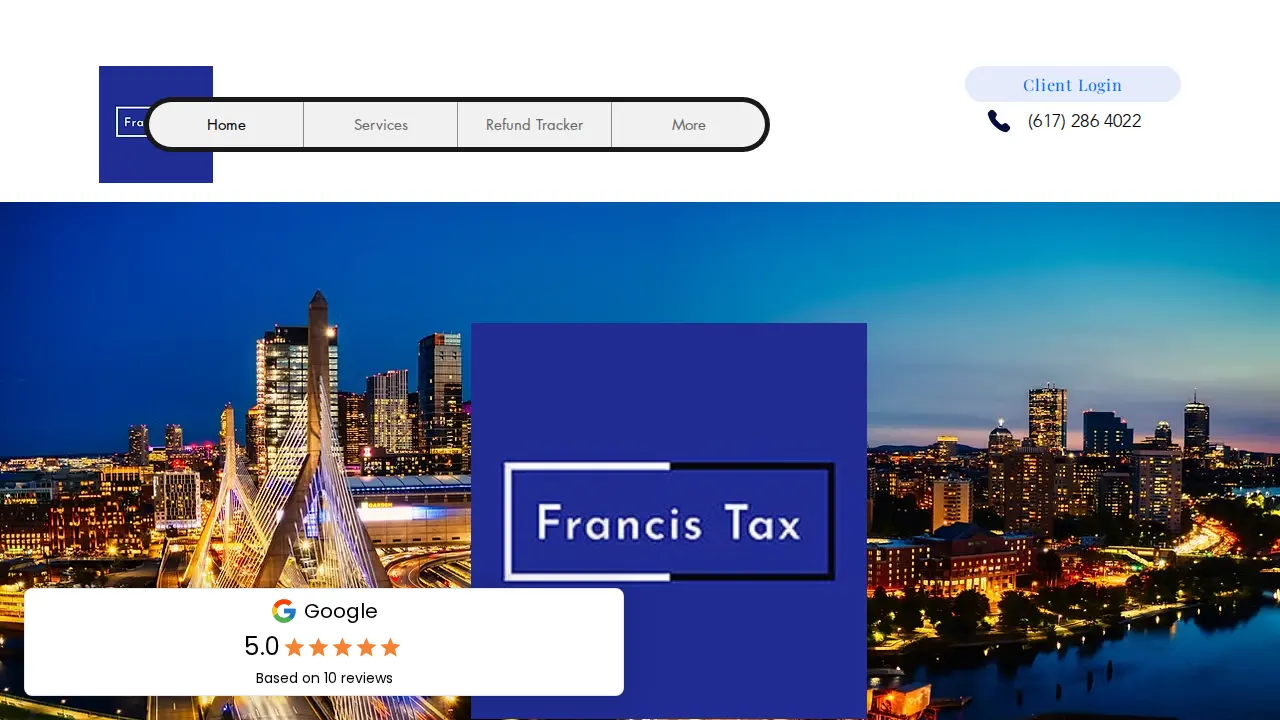 Francis Tax page