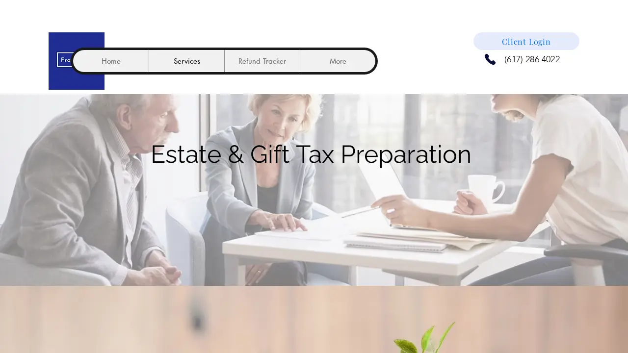 Francis Tax page