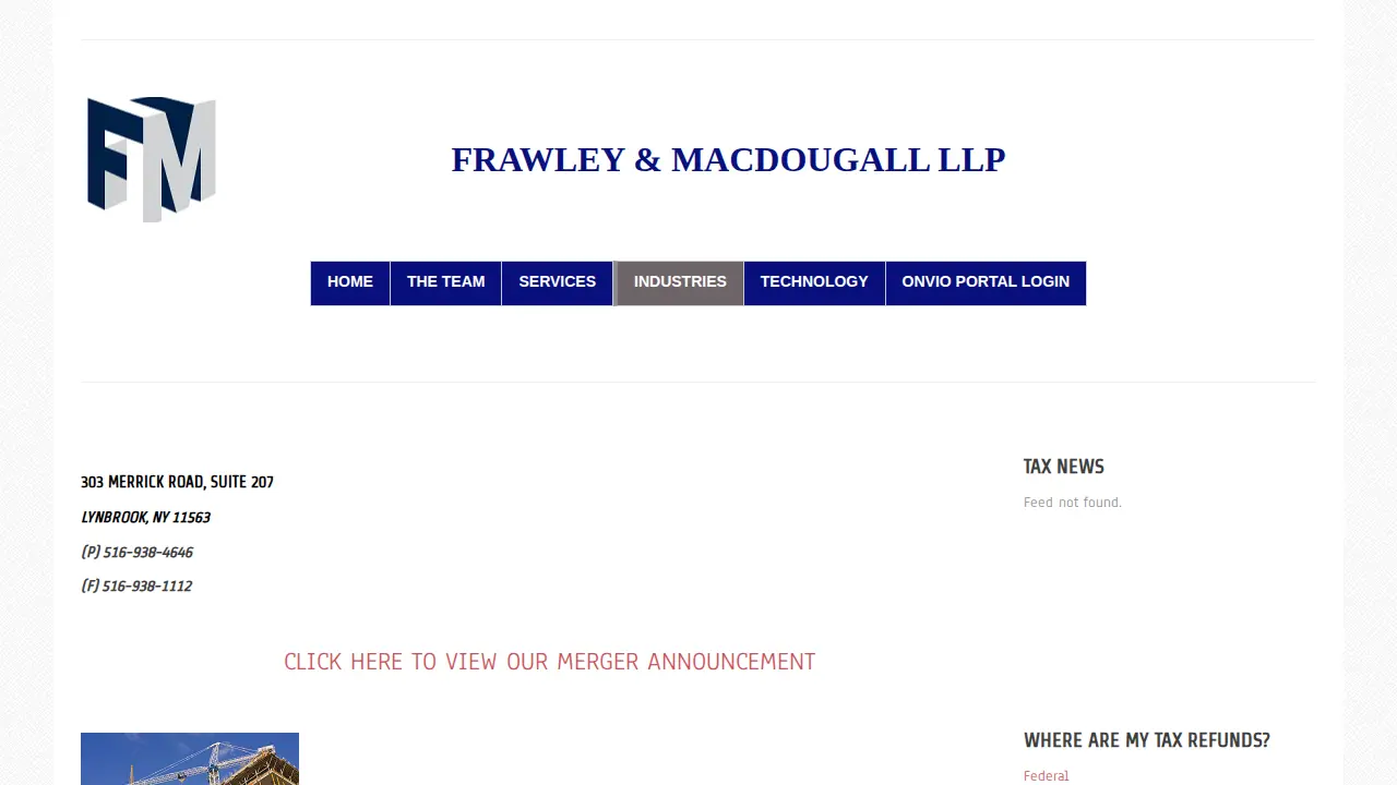 Frawley & MacDougall LLP page