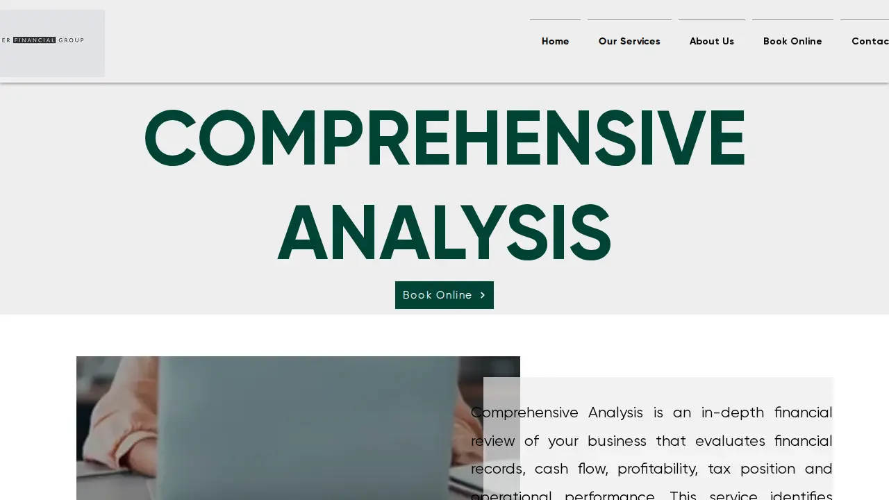 Tara's Bookkeeping Service page
