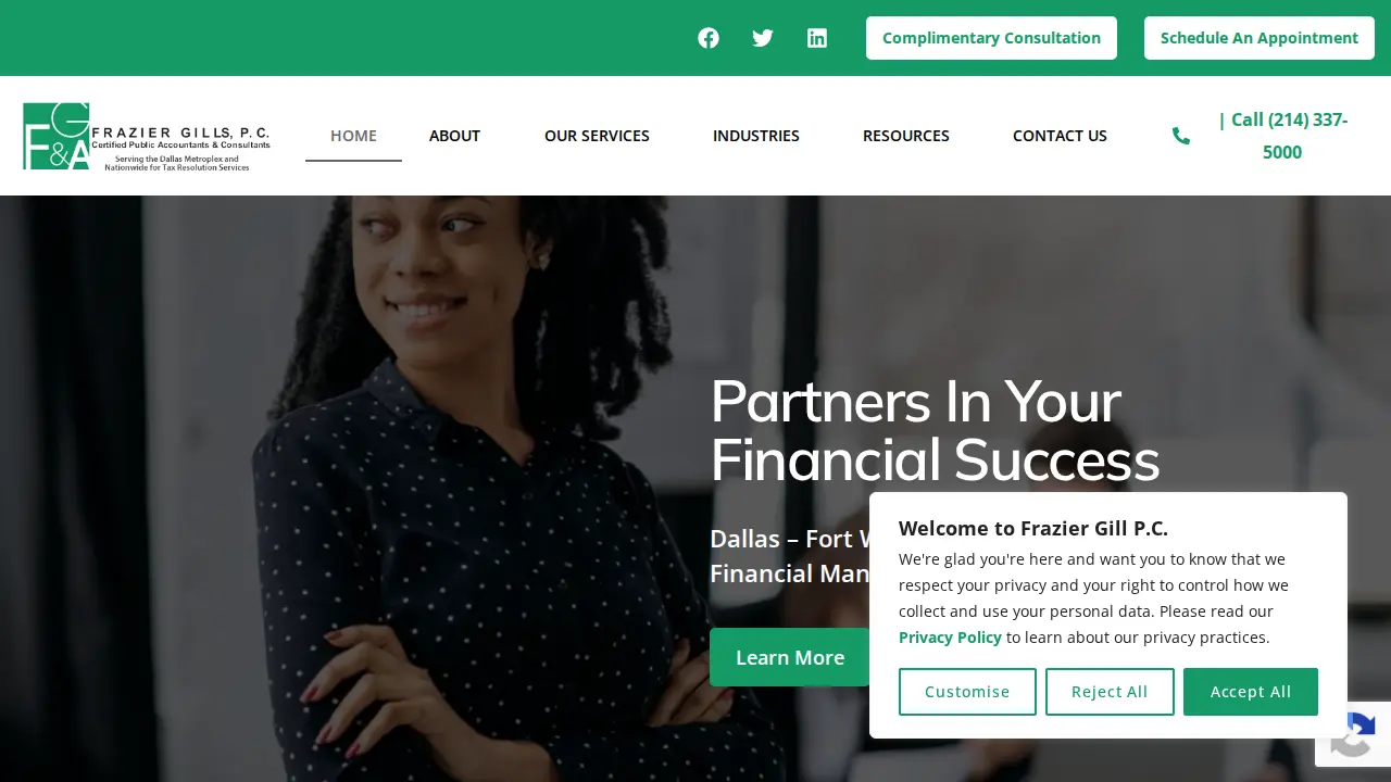 Frazier Gills, P.C., Certified Public Accountants & Consultants