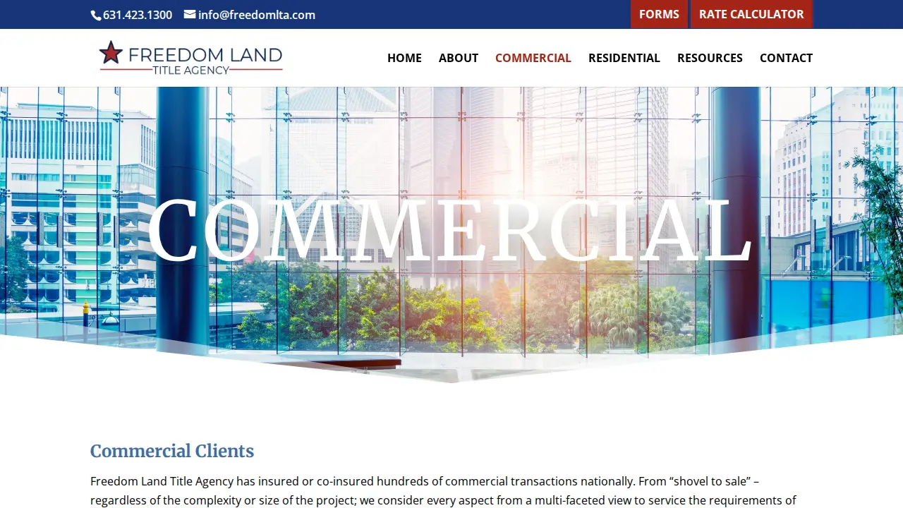Freedom Land Title Agency LLC page